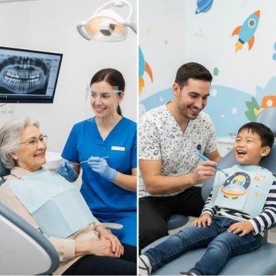 Geriatric Pediatric Dental Treatment